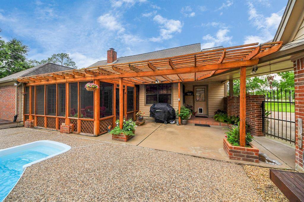 This view encompasses both of these fabulous features of the home!