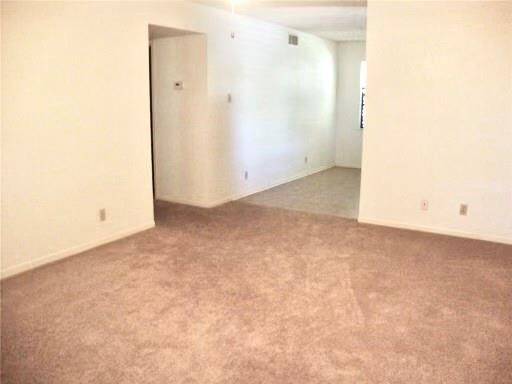 Dining area and Kitchen at the top of the photo and living room on bottom of photo.