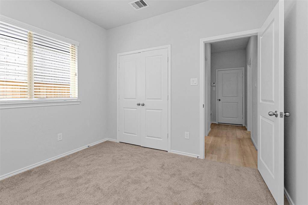 Bedroom #2 features upgraded carpet with additional thicker pad and a large window!