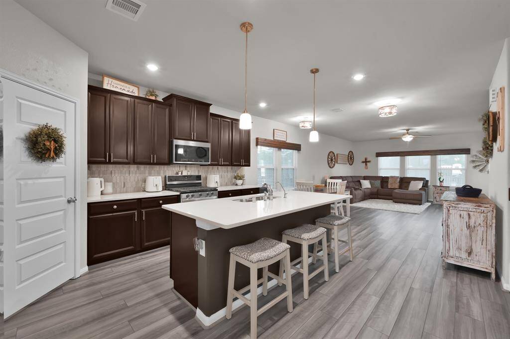 Open floor plan