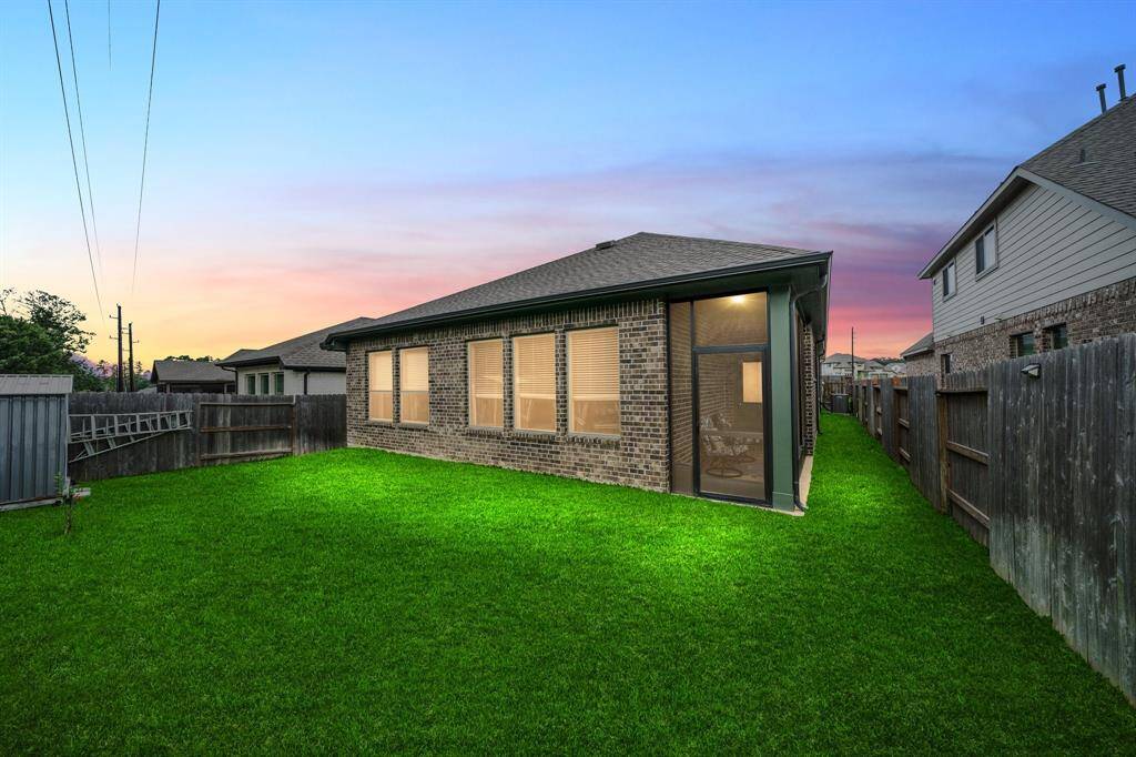 Back of the home.
