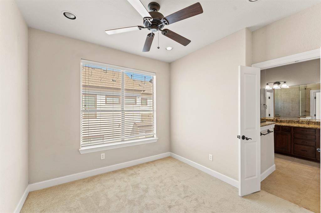 Flex room connected to primary bathroom- perfect for study or nursery