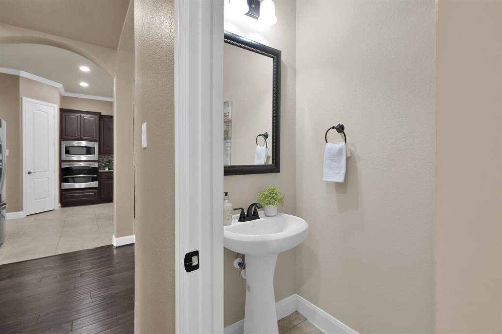 Half Bathroom on First Floor