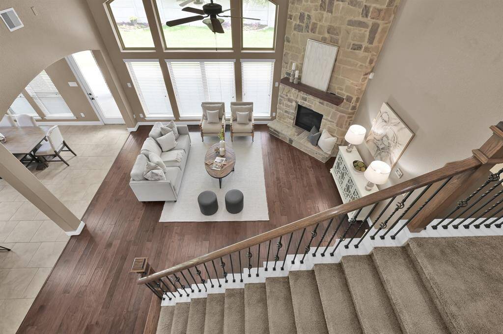 Upstairs