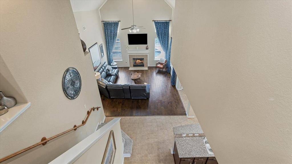 View from upstairs