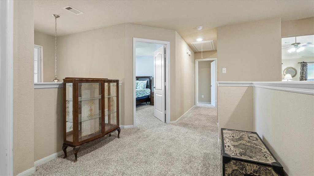 Large hallway, all new carpet upstairs installed 5/16/25