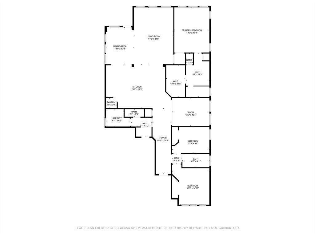 Included floor plan provides a helpful overview of layout and flow.