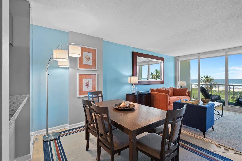 Open dining area