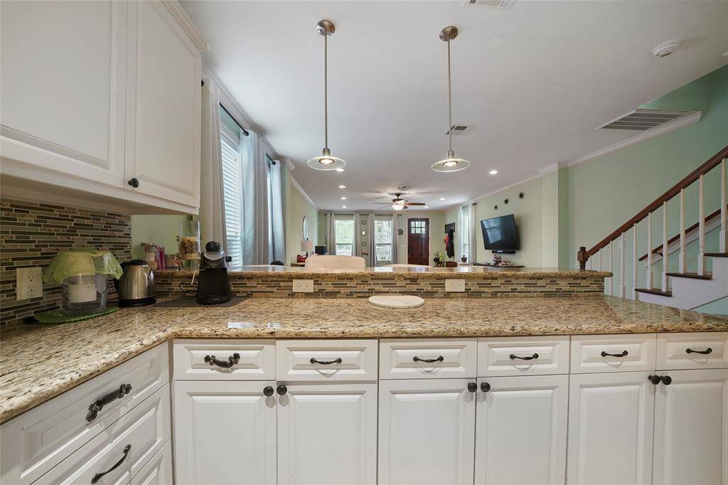 Kitchen- View 3- The kitchen offers a breakfast bar