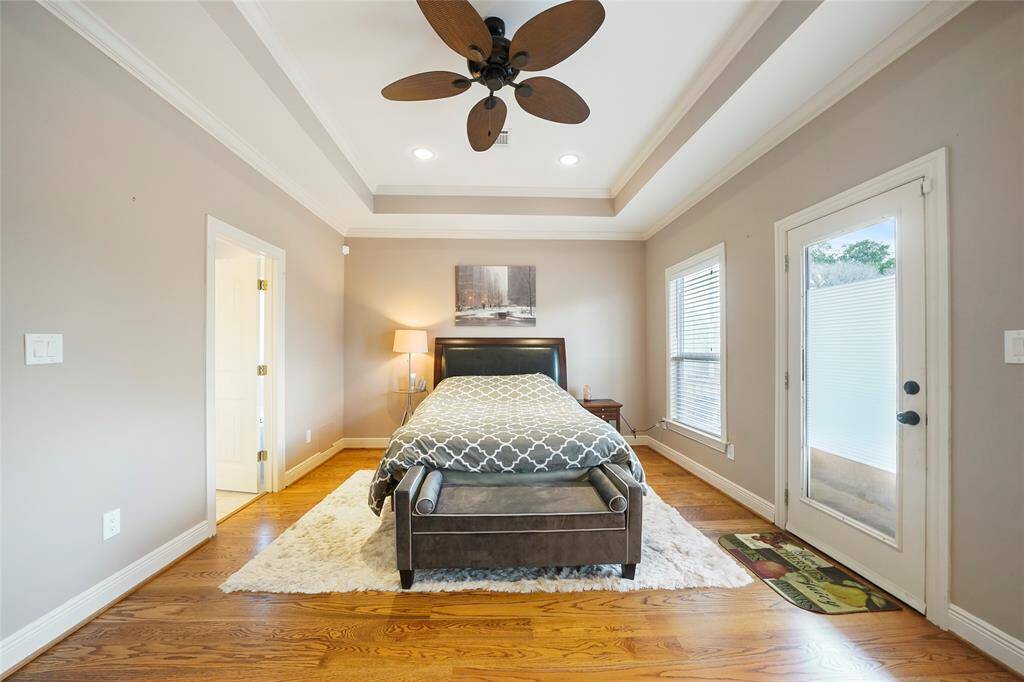 Master Bedroom - View 2- Also offers wood flooring and direct access to the ensuite bathroom