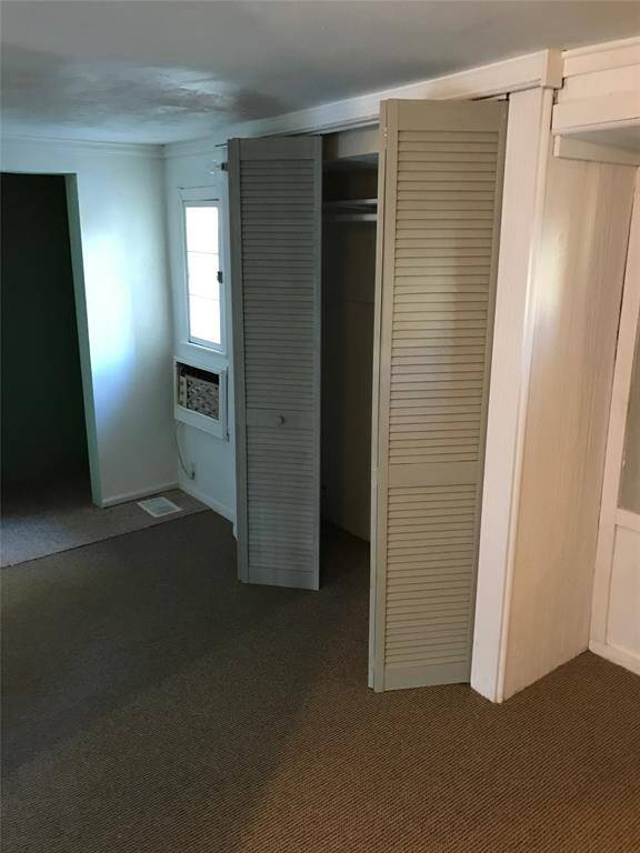 No carpet in the bedroom anymore, replaced with hardwoods.