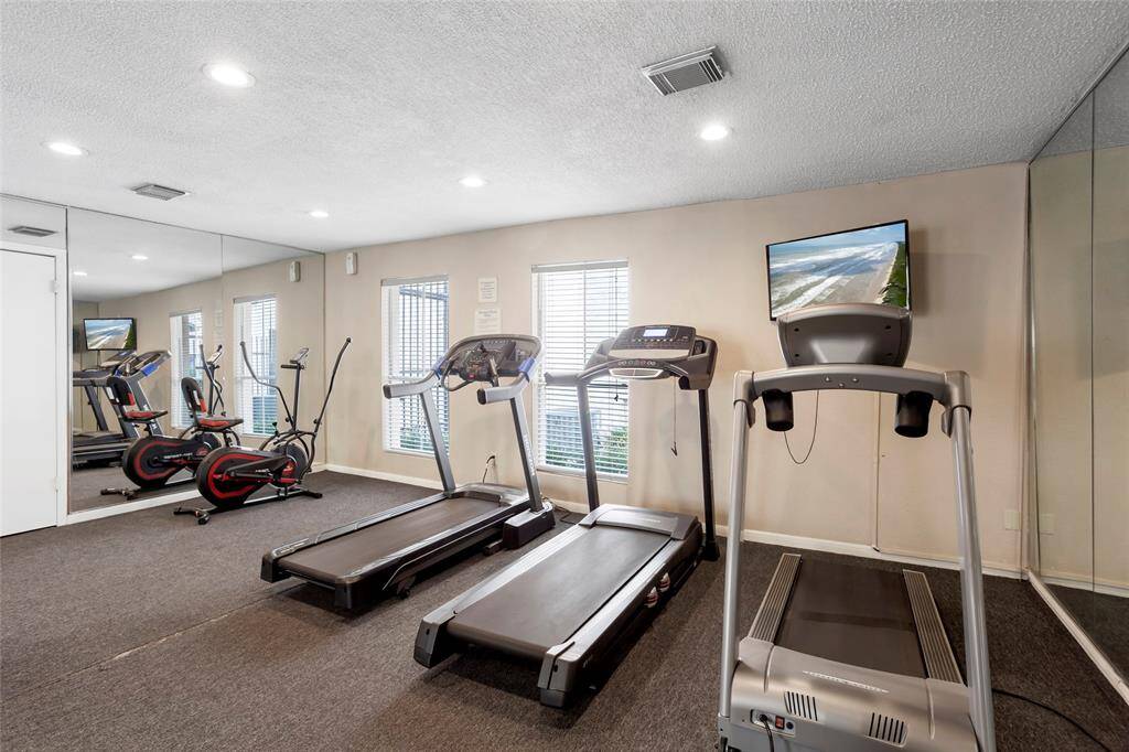 Resident gym