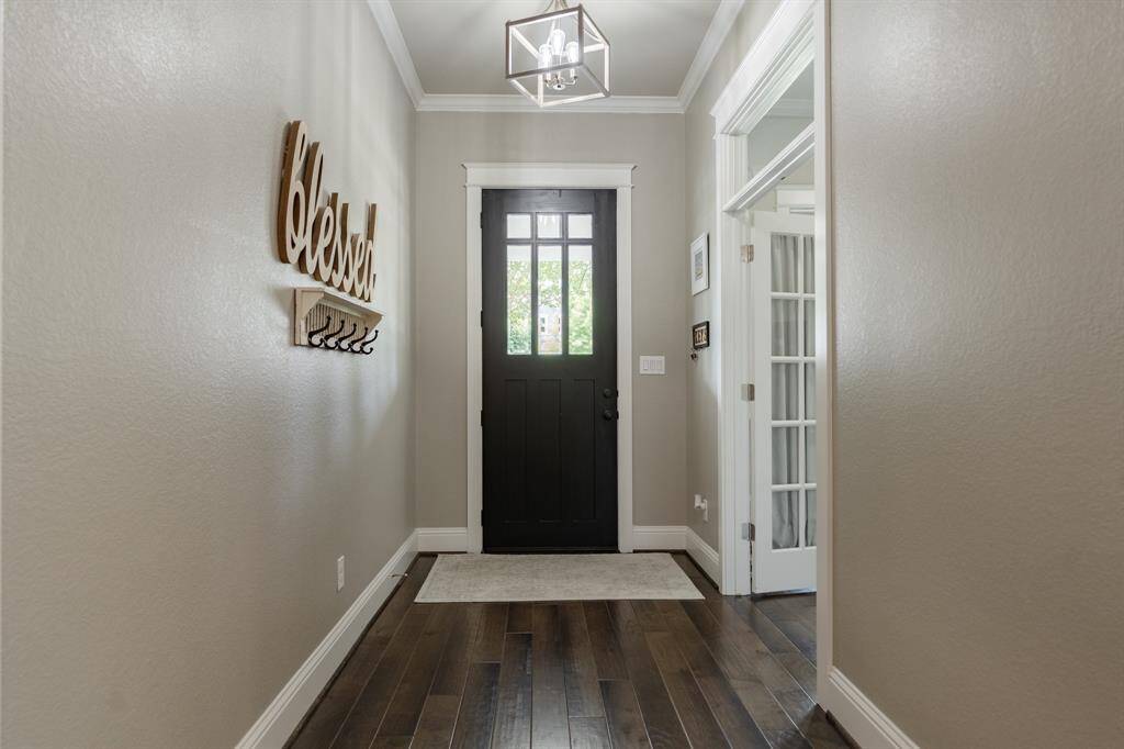 Spacious entry welcomes you in, with a private office conveniently located to the left