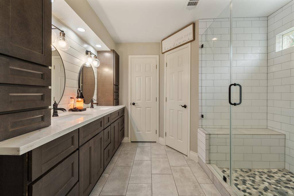 Step into comfort and style in this beautiful primary bathroom! The seller's have done a full remodel of the primary bathroom.