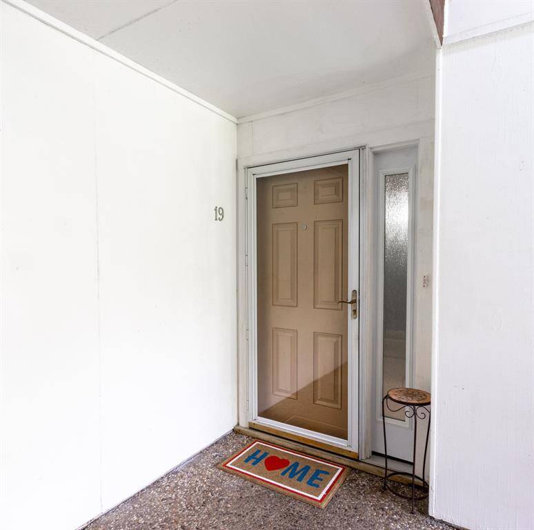 Front door for D#19. Welcome Home!