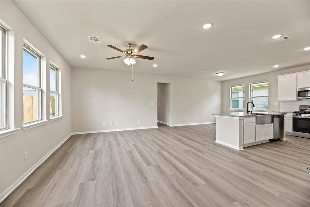 Open and airy great room