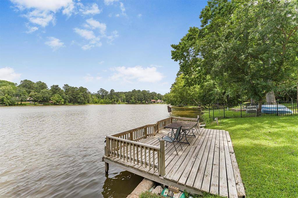 Private dock perfect for fishing and enjoying the views.