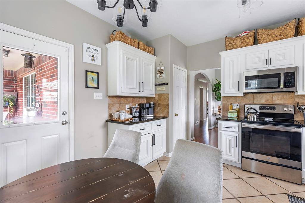Kitchen facing Dining room.