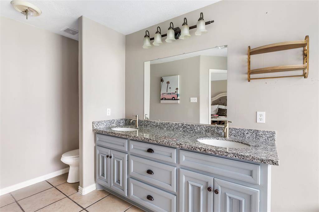 Primary bathroom.