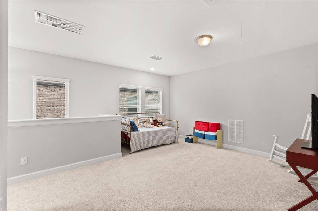 Different viewpoint of the game room upstairs.