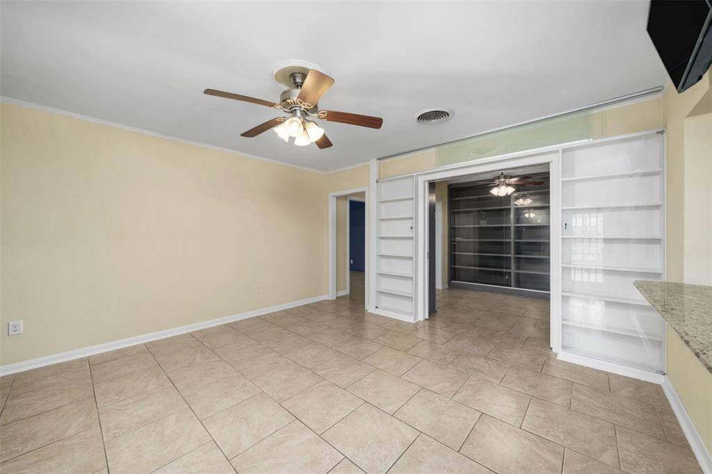 Kitchen with main living room