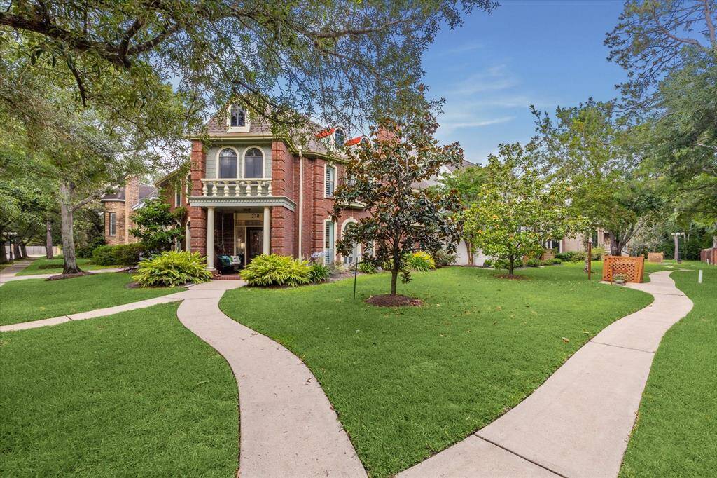 This former model home has a prime location.