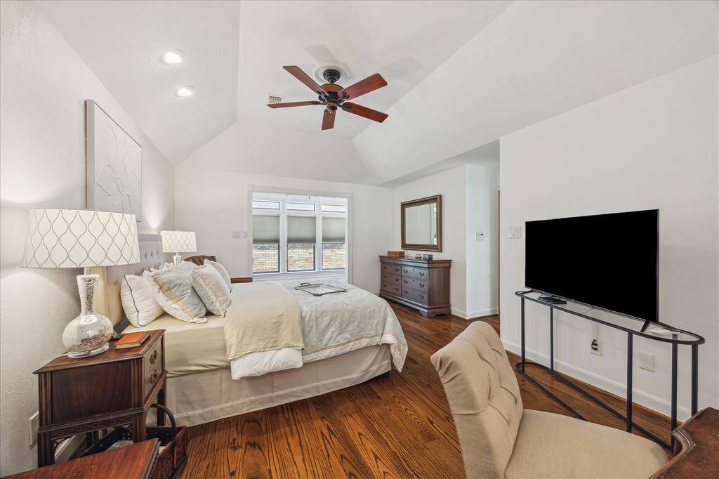 Another view of the primary bedroom.