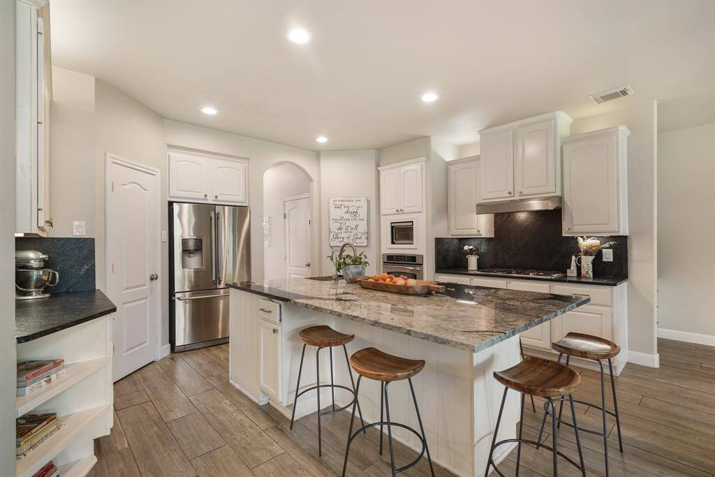 Another view of the Kitchen and all the storage space