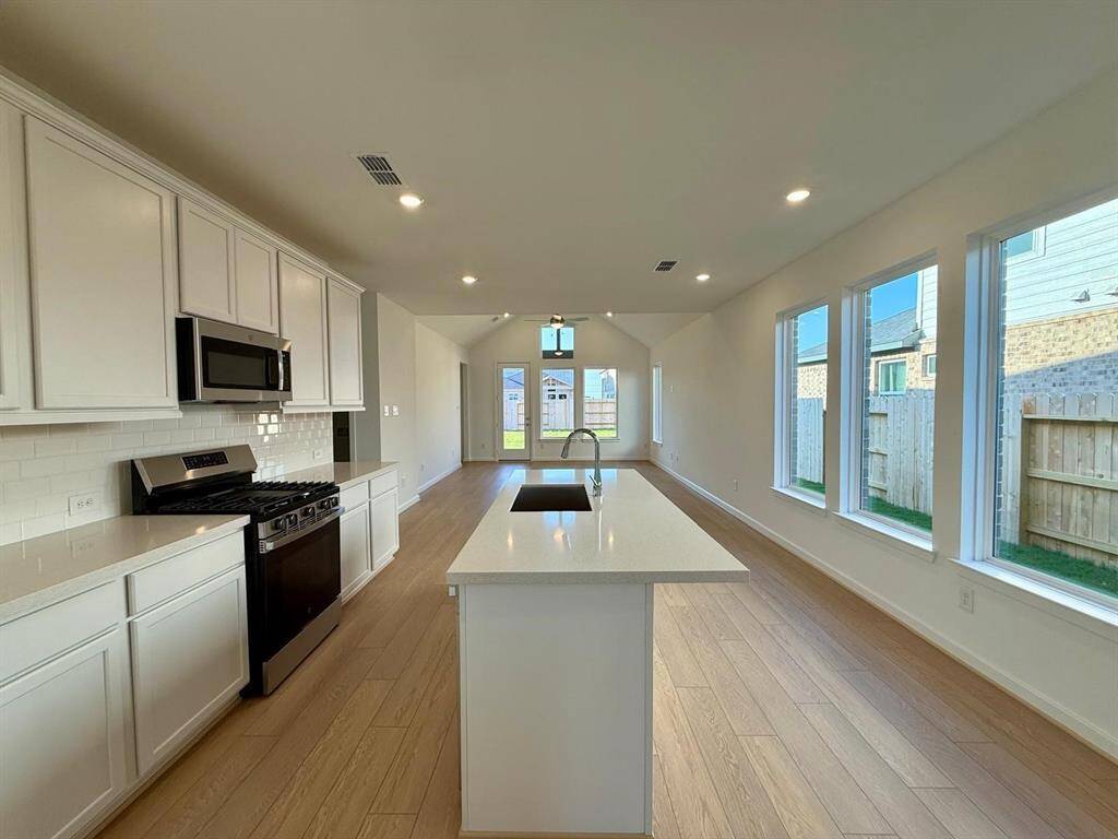 Open Living room/Kitchen