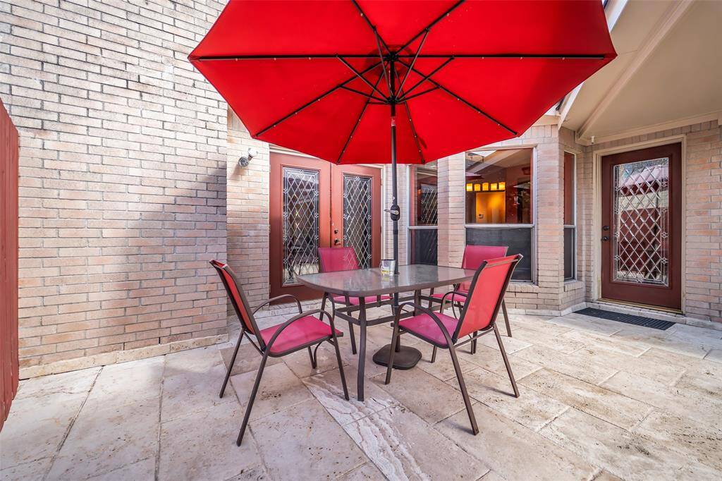 Back patio