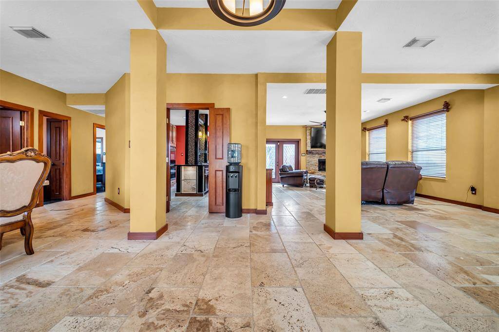 View from the front entry door.