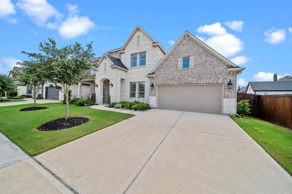 This gorgeous home was built by David Weekly Homes in 20203