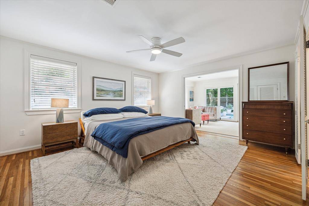 The flexible floor plan includes a first-floor primary suite!