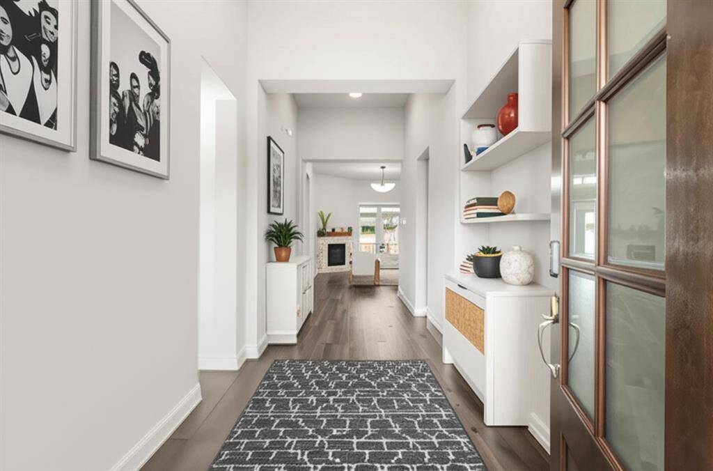 Virtually Staged Front Entrance