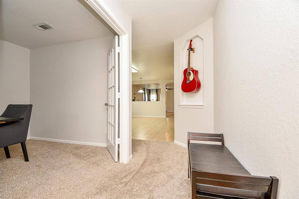 Front Door View to Living