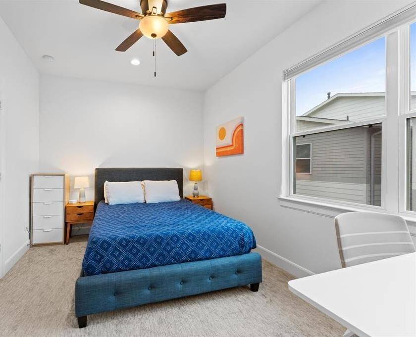 Secondary bedroom on third floor