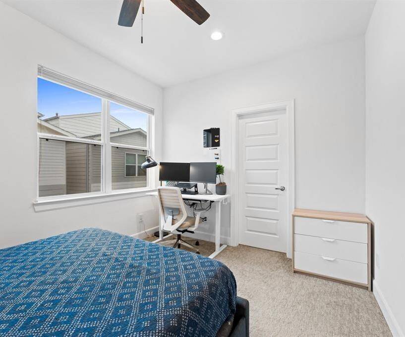 Secondary bedroom on third floor second view