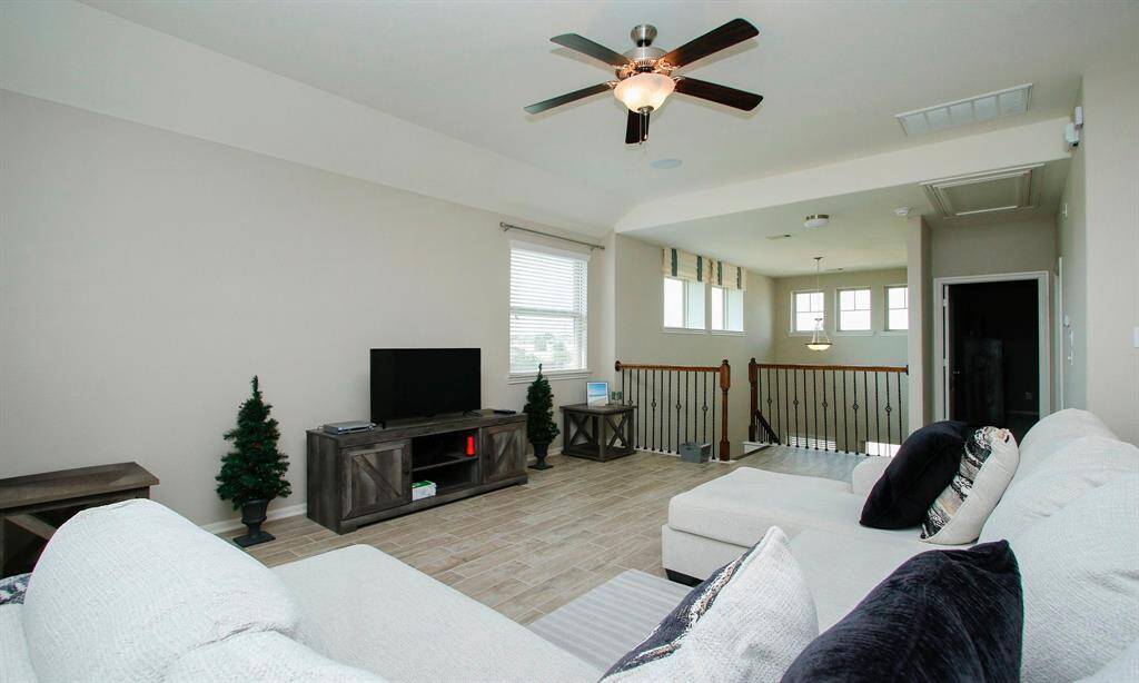 Another view of the family room.