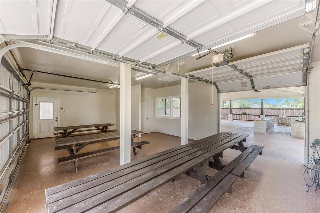Inside Garage