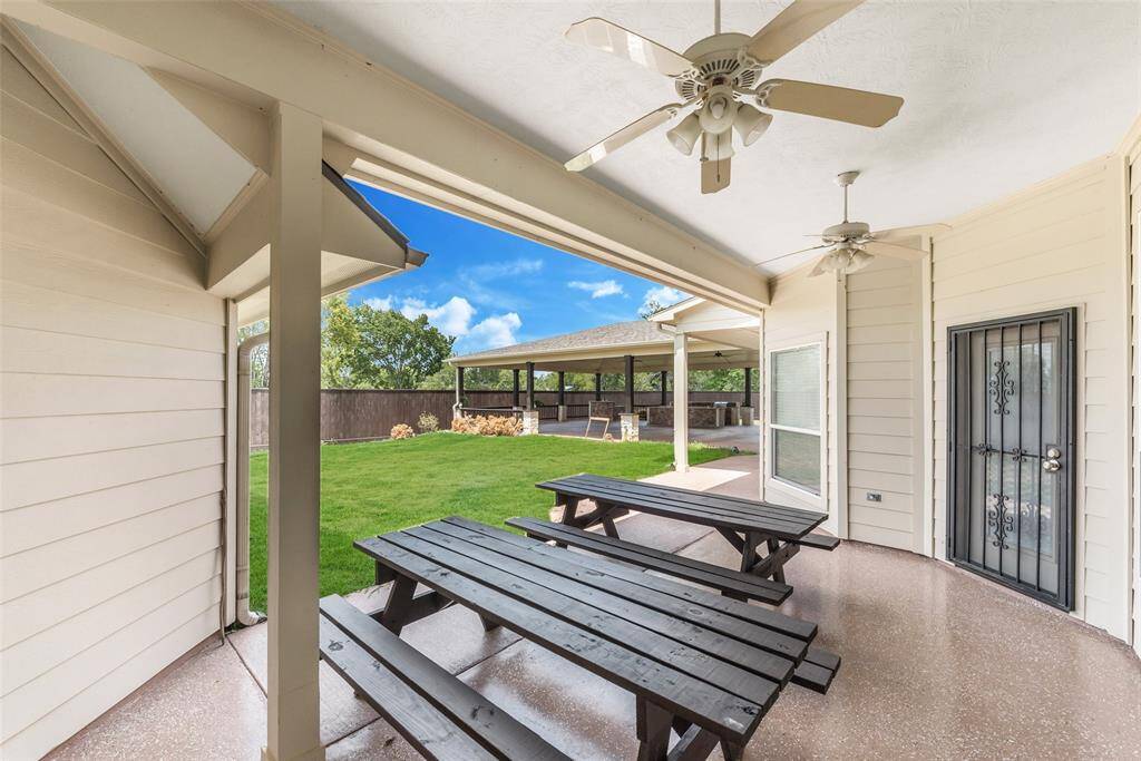 Patio Behind the House