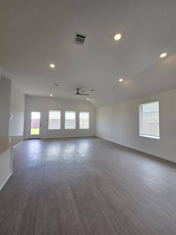 Dining and living area