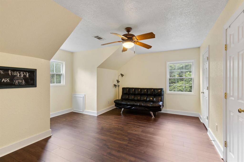 Bedroom 4 has great light, great sized and so much storage space along with walk in closet.