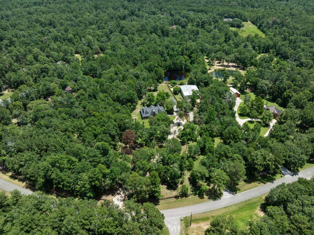Beautiful aerial of the property.