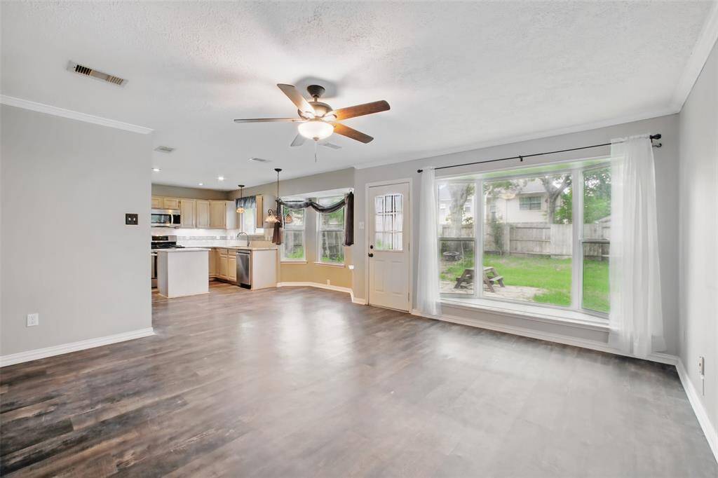 Another view of the family room - open concept at its finest!