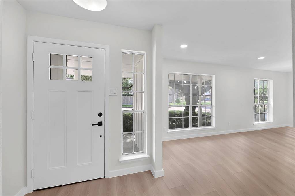 View of Front Door from Inside