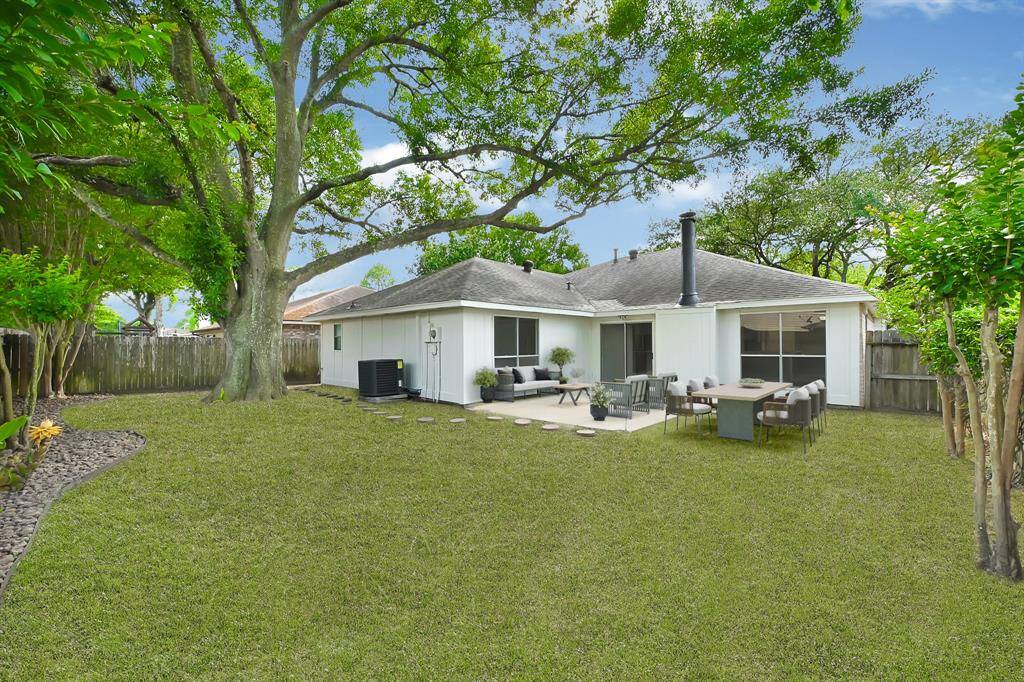Virtually Staged Backyard