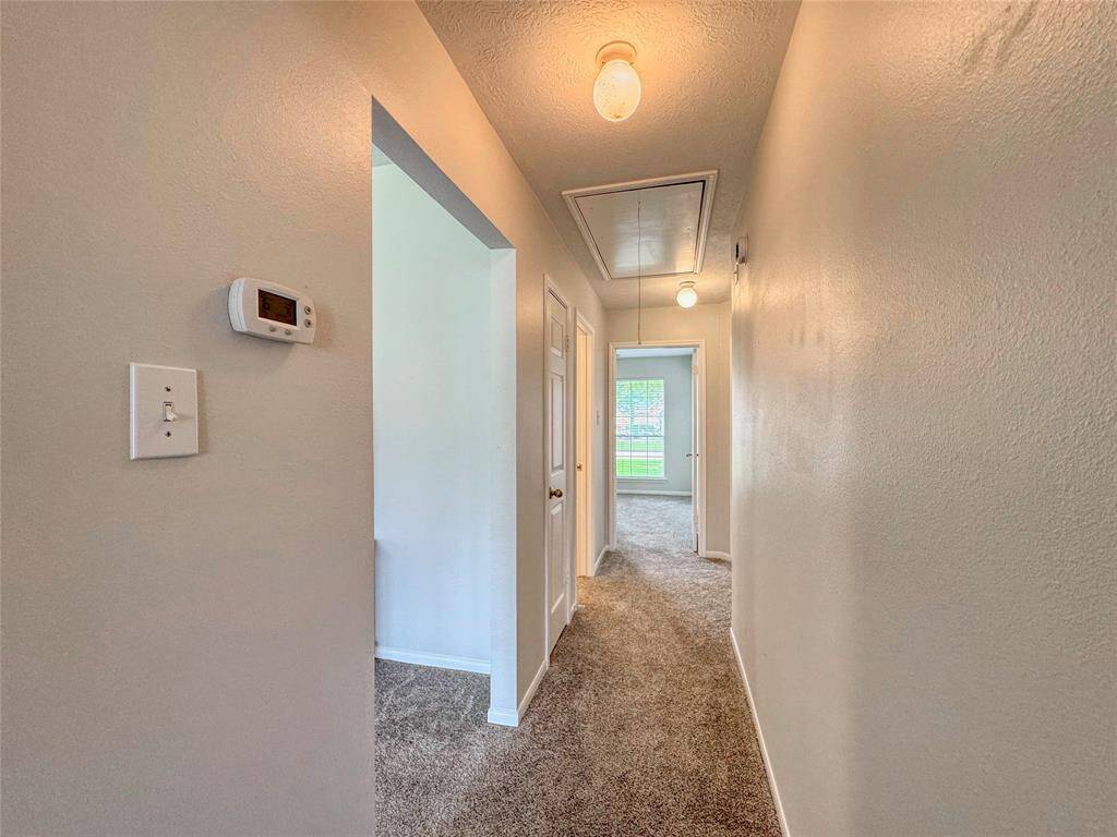 All bedrooms to the left side of the home