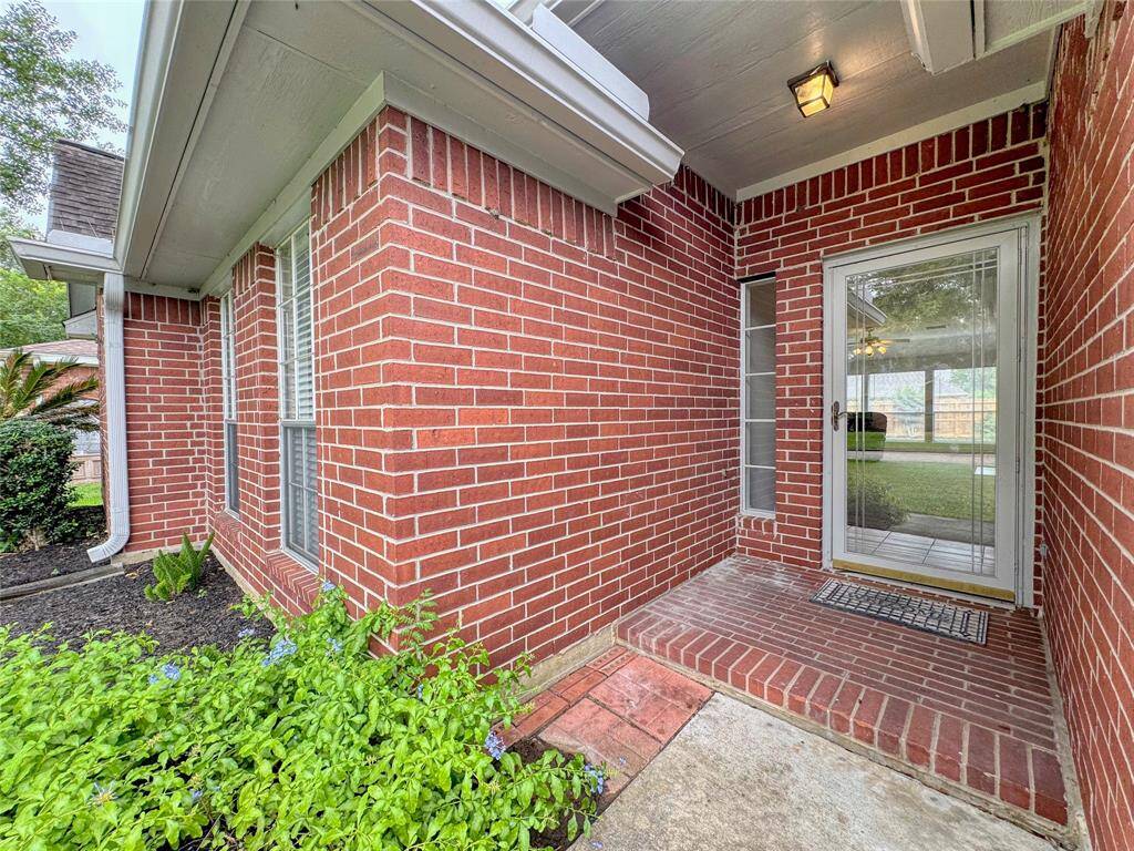 Covered front porch