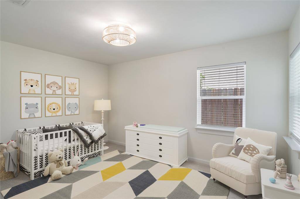 this photo is digitally staged. Bedroom 3