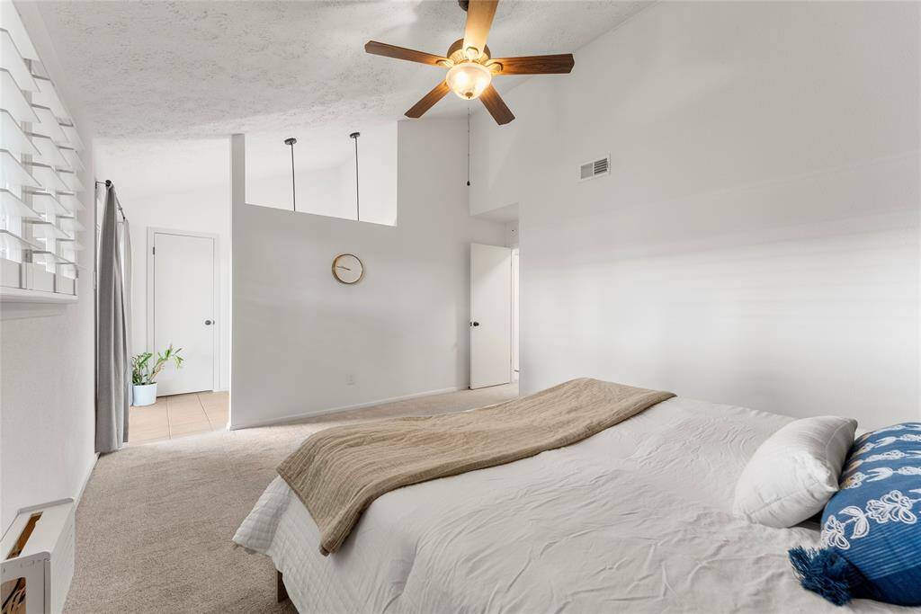 Primary Bedroom - The sliding doors with backyard access are on the left.